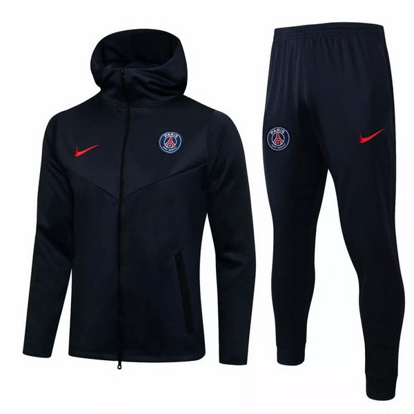 Chaqueta Con Capucha Paris Saint Germain 2021 2022 Azul Marino